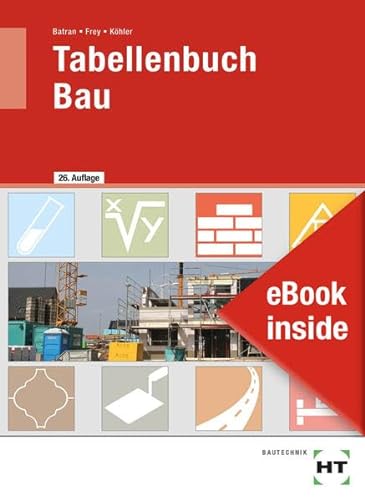 eBook inside: Buch und eBook Tabellenbuch Bau