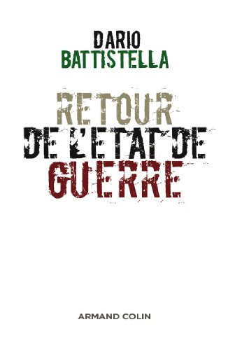 Retour de l'état de guerre von ARMAND COLIN