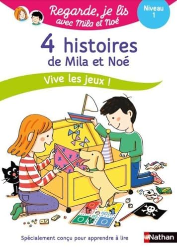 Regarde je lis ! 4 histoires de Mila et Noé Vive les jeux ! Niv 1 Regarde je lis ! 4 histoires de Mila et Noé Vive les jeux ! Niv 1 von NATHAN