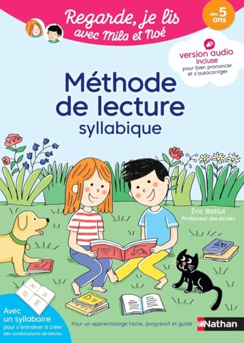 Regarde je lis avec Mila et Noé - Méthode de lecture syllabique von NATHAN