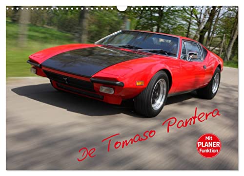 De Tomaso Pantera (Wandkalender 2025 DIN A3 quer), CALVENDO Monatskalender von CALVENDO