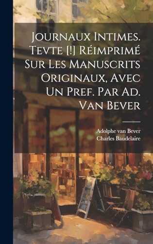 Journaux intimes. Tevte [!] réimprimé sur les manuscrits originaux, avec un pref. par Ad. van Bever von Legare Street Press