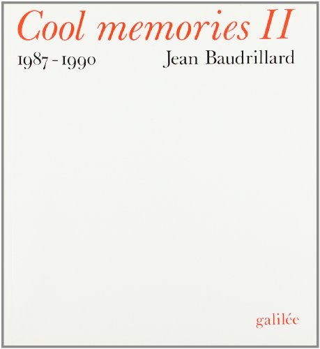 Cool memories (journal 1987-1990) (0002): Tome 2, 1987-1990