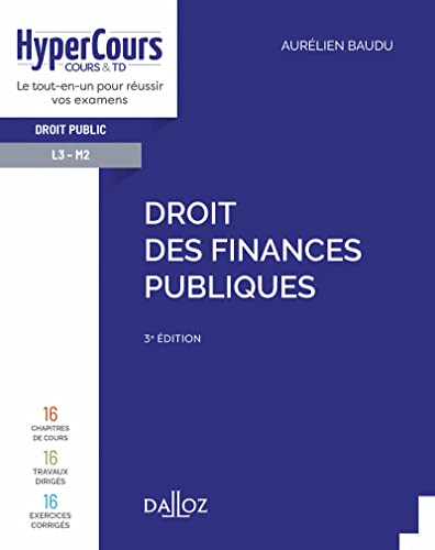 Droit des finances publiques. 3e éd.