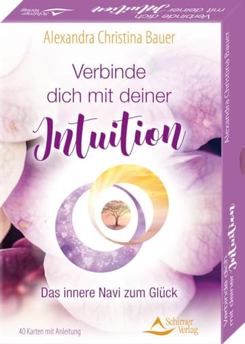 Verbinde dich mit deiner Intuition- Das innere Navi zum Glück: - 40 Karten mit Anleitung