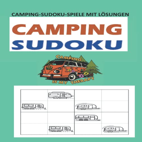 Camping Sudoku Rätsel für Erwachsene: Sudoku Buch für Kinder und Erwachsene - Leicht bis Schwer mit Lösungen: Perfektes Rätselbuch Geschenk für Jugendliche & Erwachsene und für Großeltern & Senioren