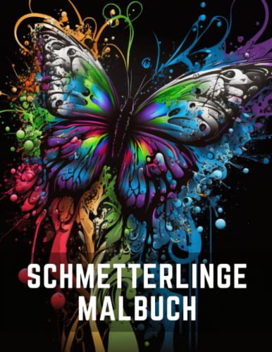 Schmetterlinge Malbuch für Erwachsene | Schöne Schmetterling Malvorlagen mit Mandala Muster zum Entspannen von Independently published