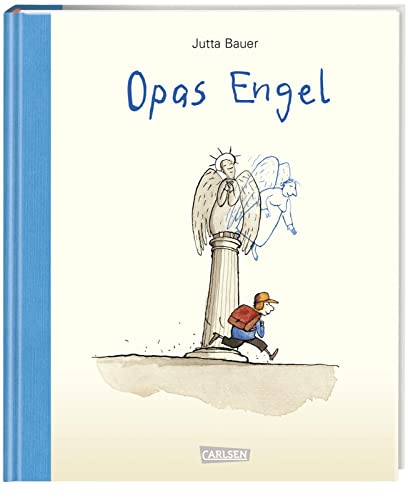 Opas Engel - Jubiläumsausgabe im großen Format in hochwertiger Ausstattung mit Halbleinen: Trauerbegleitung - Hospiz - Trauerbuch - Trauern mit Kindern von Carlsen