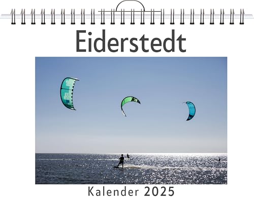 Eiderstedt - (Wandkalender 2025, Kalender DIN A4 quer, Monatskalender im Querformat mit Kalendarium, das perfekte Geschenk) von FlipFlop