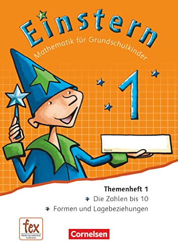 Einstern - Mathematik - Ausgabe 2015 - Band 1: Themenheft 1 - Verbrauchsmaterial (Einstern, Ausgabe 2015, Band 1) von Cornelsen Verlag GmbH