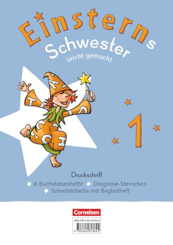 Einsterns Schwester - Erstlesen - Neubearbeitung 2021 - 1. Schuljahr: Leicht gemacht - Druckschrift: 6 Buchstabenhefte im Paket - Mit Schreibtabelle und Begleitheften von Cornelsen Verlag