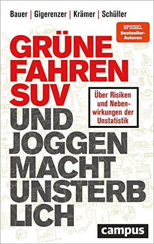 Grüne fahren SUV und Joggen macht unsterblich: Über Risiken und Nebenwirkungen der Unstatistik. Gewinner des getAbstract Business Impact Award 2023