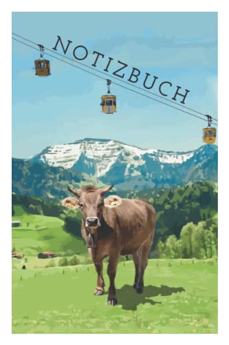 Allgäu Notizbuch: 120 Seiten / DIN A5 blanko
