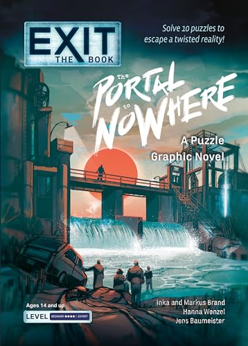 EXIT: The Book - The Portal to Nowhere: A Puzzle Graphic Novel von Puzzlewright Press