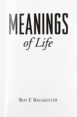Meanings of Life von Guilford Publications