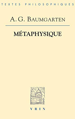 Metaphysique (Bibliotheque Des Textes Philosophiques) von Librarie Philosophique J. Vrin