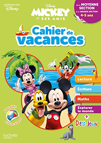 Disney - Mickey - De la Moyenne à la Grande Section - Cahier de vacances 2025: Mickey et ses amis von HACHETTE EDUC