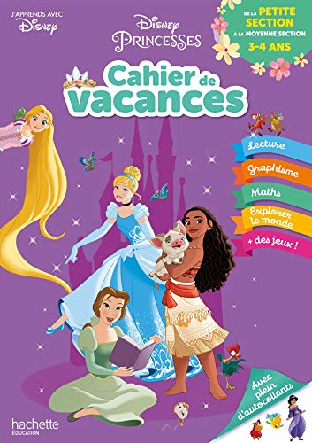 Disney - Princesses - De la Petite à la Moyenne Section - Cahier de vacances 2024 von HACHETTE EDUC