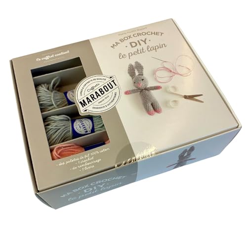 Ma box crochet DIY - Le petit Lapin: Avec 3 fils de couleur 100% coton, 1 crochet, du rembourrage, et 1 livre Ma box crochet DIY - Le petit Lapin: Avec 3 fils de couleur 100% coton, 1 crochet, du rembourrage, et 1 livre von MARABOUT