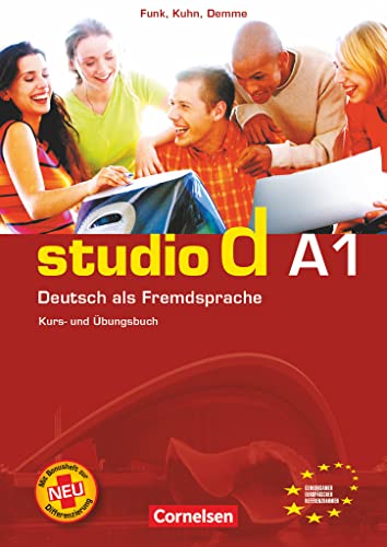 Studio d - Deutsch als Fremdsprache - Grundstufe - A1: Gesamtband: Kurs- und Übungsbuch mit Lerner-Audio-CD - Hörtexte der Übungen und des Modelltests Start Deutsch 1