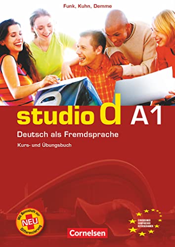 Studio d - Deutsch als Fremdsprache - Grundstufe - A1: Gesamtband: Kurs- und Übungsbuch mit Lerner-Audio-CD - Hörtexte der Übungen und des Modelltests Start Deutsch 1 von Cornelsen Verlag GmbH