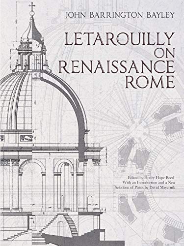 Letarouilly on Renaissance Rome: Tbd (Dover Books on Architecture) von Dover Publications