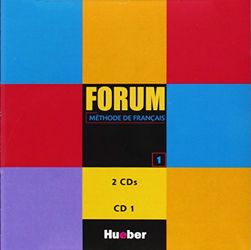 Forum, 1 Audio-CD: Méthode de français / Audio-CD 1 Forum, 1 Audio-CD: Méthode de français / Audio-CD 1 von Max Hueber Verlag