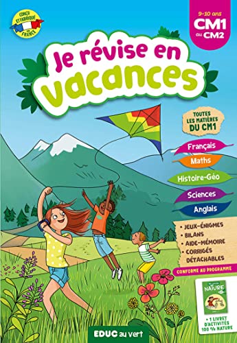 Je révise en vacances - Du CM1 au CM2: Cahier de vacances 2022 von AUZOU