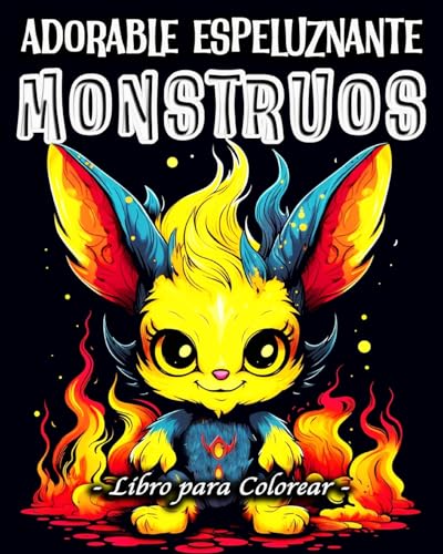Monstruos Libro para Colorear: 60 Adorable Espeluznante Monstruos únicos para Colorear von Blurb