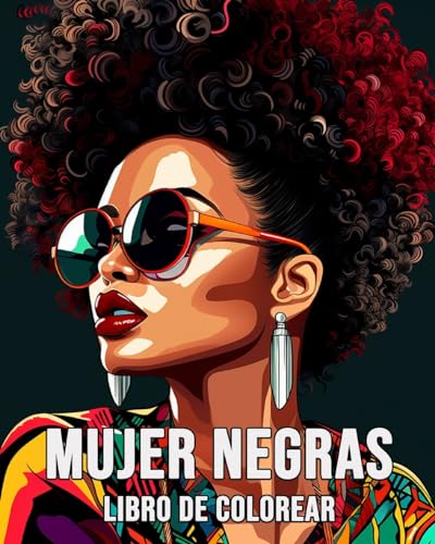 Mujer Negras Libro de Colorear: 40 Bellas Ilustraciones para Aliviar el Estrés y Relajarse von Blurb