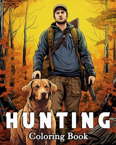 Hunting Coloring Book: 50 Beautiful Images of Captivating Scenes for Stress Relief and Relaxation von Blurb