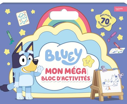 Bluey - Mon méga bloc d'activités: Méga bloc von HACHETTE JEUN.