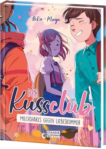Der Kuss Club (Band 2) - Milchshakes gegen Liebeskummer: Freundschaft ist stärker als Liebeskummer - Perfektes Comic-Buch für Pre-Teens von LOEWE