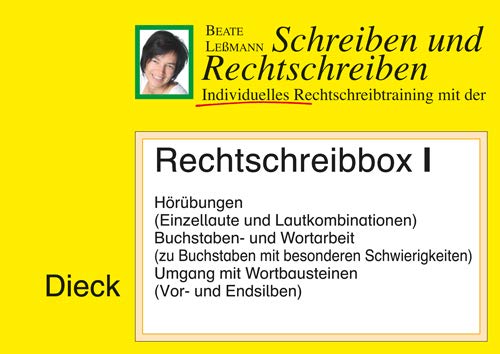 Rechtschreibbox Teil 1 - Kartensatz