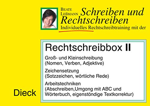 Rechtschreibbox Teil 2 - Kartensatz