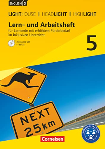 English G Lighthouse / English G Headlight / English G Highlight - Allgemeine Ausgabe - Band 5: 9. Schuljahr: Für Lernende mit erhöhtem Förderbedarf ... - Zu Lighthouse, Headlight und Highlight English G Lighthouse / English G Headlight / English G Highlight - Allgemeine Ausgabe - Band 5: 9. Schuljahr: Für Lernende mit erhöhtem Förderbedarf ... - Zu Lighthouse, Headlight und Highlight