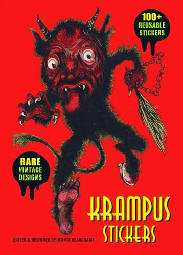 Krampus Stickers: Rare Vintage Designs