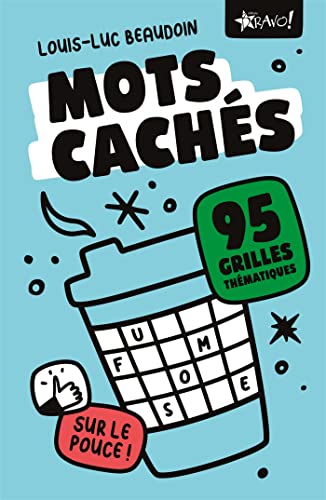 Mots cachés sur le pouce 95 grilles thématiques
