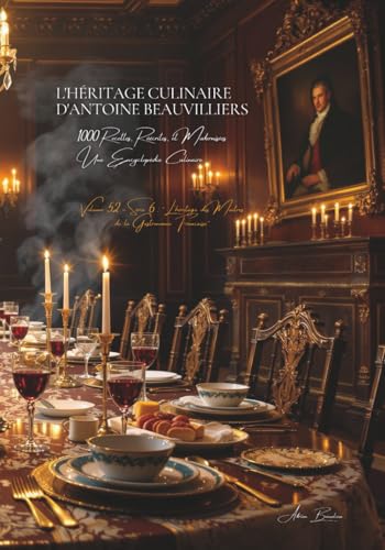 L'Héritage Culinaire d'Antoine Beauvilliers: 1100 Recettes Réécrites & Modernisées: Une Encyclopédie Culinaire Française - L'Héritage des Maîtres de ... Maîtres de la Gastronomie Française", Band 1) von AB Editions
