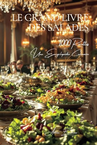 Le Grand Livre des Salades (1000 recettes): Une Encyclopédie Culinaire Française - Volume 4 von AB Editions