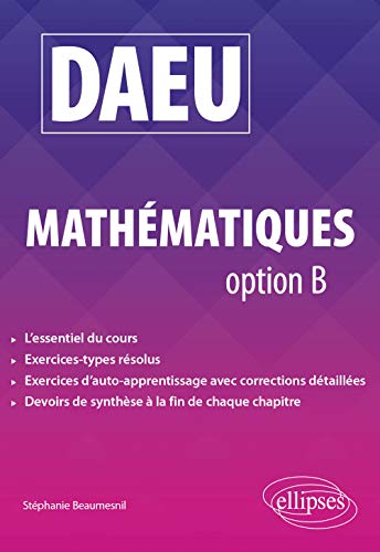 DAEU Mathématiques option B von ELLIPSES