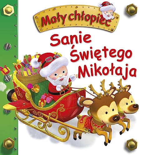 Sanie Świętego Mikołaja Mały chłopiec Sanie Świętego Mikołaja Mały chłopiec von Olesiejuk