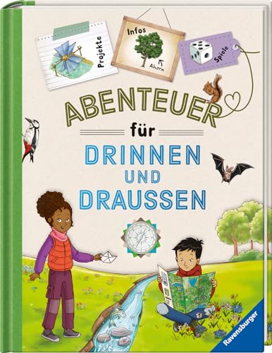 "Abenteuer für drinnen und draußen" vereint Basteln, Spielen, Experimentieren, Wissen und jede Menge Spaß in Form eines praktischen Handbuchs "Abenteuer für drinnen und draußen" vereint Basteln, Spielen, Experimentieren, Wissen und jede Menge Spaß in Form eines praktischen Handbuchs