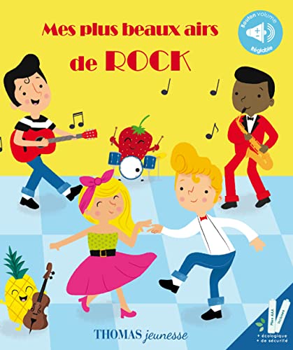 Mes plus beaux airs de Rock en livre sonore