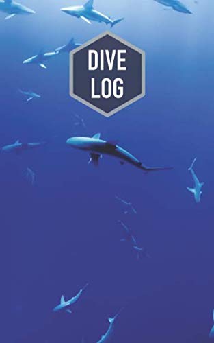 Dive Log: Logbook for 100 Dives / Cover: Shark