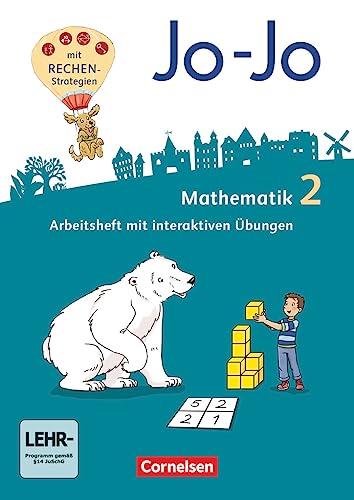 Jo-Jo Mathematik - Allgemeine Ausgabe 2018 - 2. Schuljahr: Arbeitsheft - Mit interaktiven Übungen online von Cornelsen Verlag GmbH