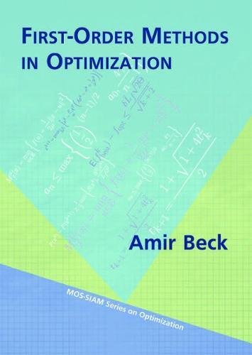 First-Order Methods In Optimization (MOS-SIAM Series on Optimization)
