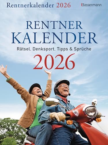 Rentnerkalender 2026. Der beliebte Abreißkalender bringt Schwung in den Ruhestand: Rätsel, Denksport, Tipps und Sprüche Rentnerkalender 2026. Der beliebte Abreißkalender bringt Schwung in den Ruhestand: Rätsel, Denksport, Tipps und Sprüche