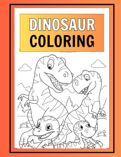 Dinosaur Coloring Book for Kids von Independently published