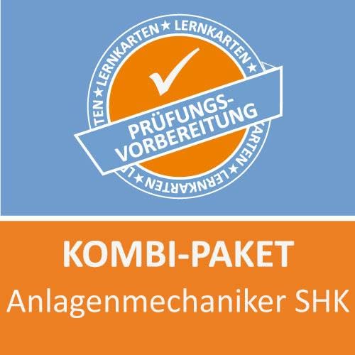 Kombi-Paket Anlagenmechaniker für Sanitär, Heizungs und Klimatechnik SHK Lernkarten: Kombi-Paket Anlagenmechaniker /in für Sanitär, Heizungs und Klimatech + Wirtschafts- und Sozialkunde